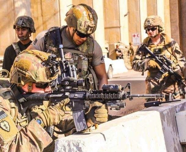 Soldados de EEUU en Irak.