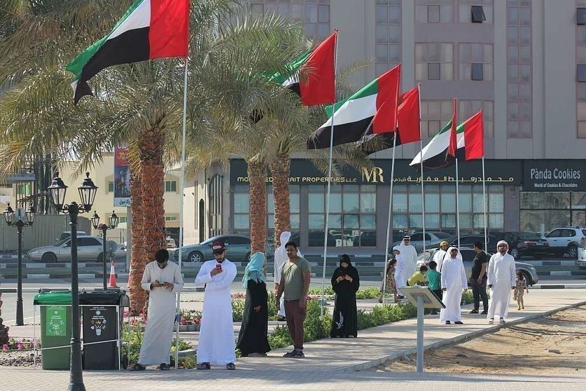 Celebración del Día de la Conmemoración en EAU. (EL CORREO)