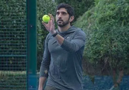 Captura de pantalla de la publicación en Instagram del jeque Hamdan.