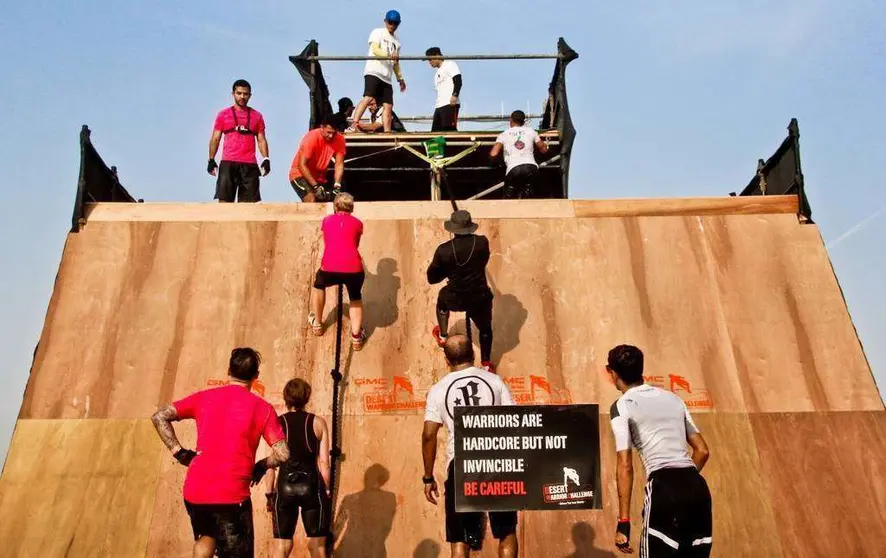 Una prueba de Dubai Desert Challenge. (WAM)