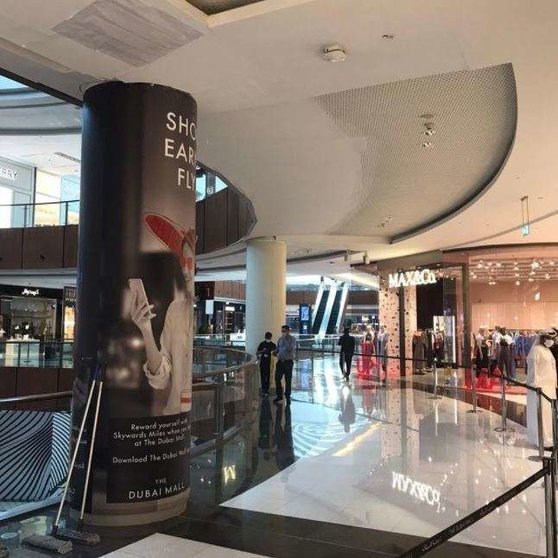 Dubai Media Office difundió imágenes del lugar restaurado.