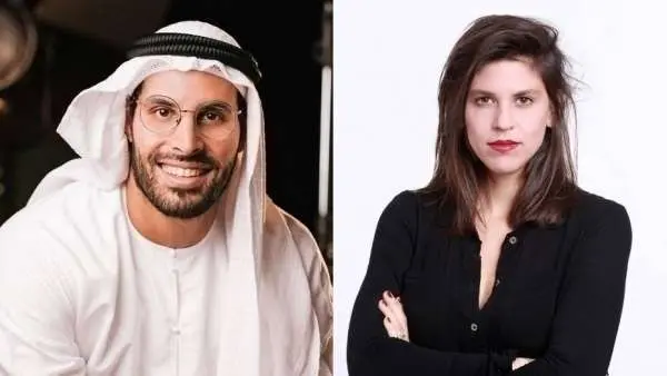 Representantes cineastas de Abu Dhabi e Israel. (WAM)