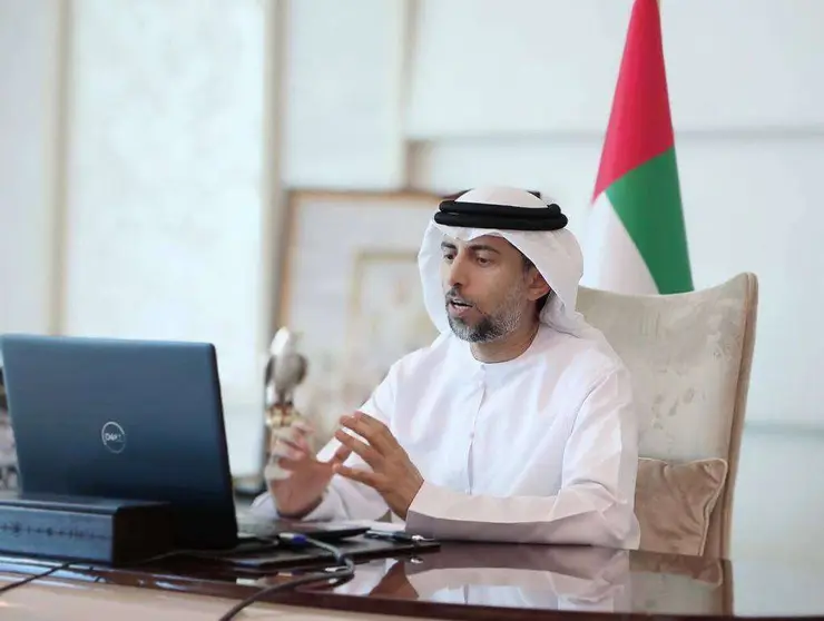 Suhail bin Mohammed Al Mazrouei, ministro de Energía e Infraestructura de EAU. (WAM)