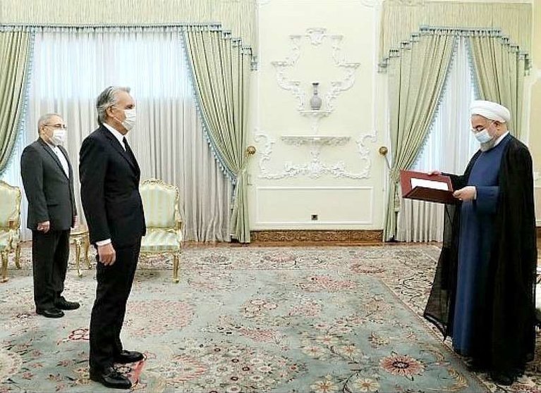 El nuevo embajador de España en Irán.