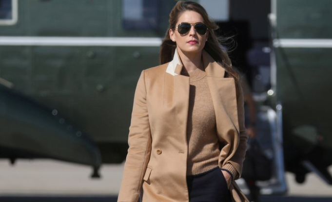 La asesora del presidente de EEUU, Hope Hicks. (Reuters)