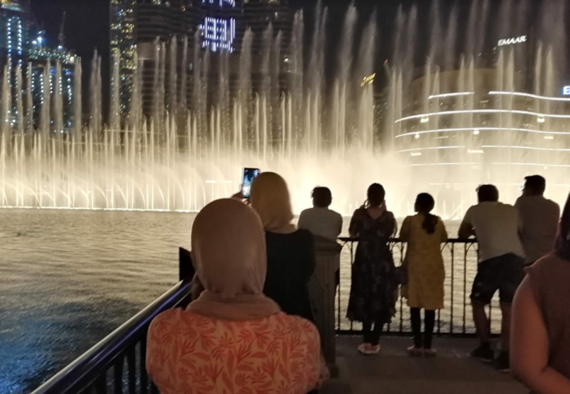 Turistas en Dubai. (EL CORREO)