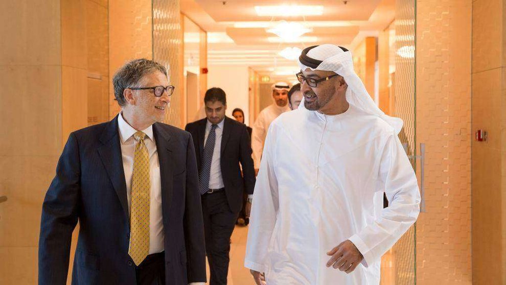 La conferencia se celebra bajo el patrocinio del jeque Mohammed bin Zayed y la fundación Gates. (Casa del príncipe de Abu Dhabi)