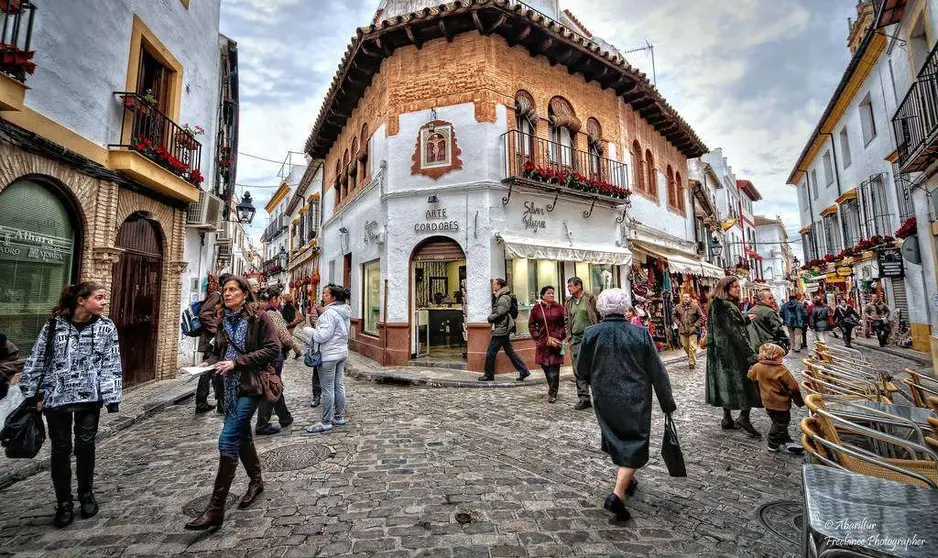 Perspectiva actual del barrio de la Judería en Córdoba. (Abariltur / Flickr)