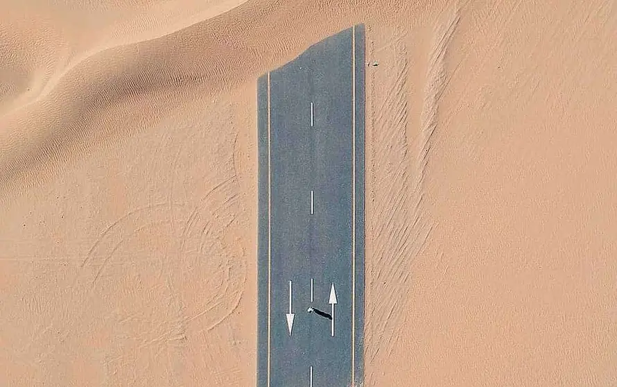 Detalle de la fotografía 'Progreso', de AlAnood Mubarak, que será una de las que integre la exposición 'Conceptos-Paralelos en España y EAU'.