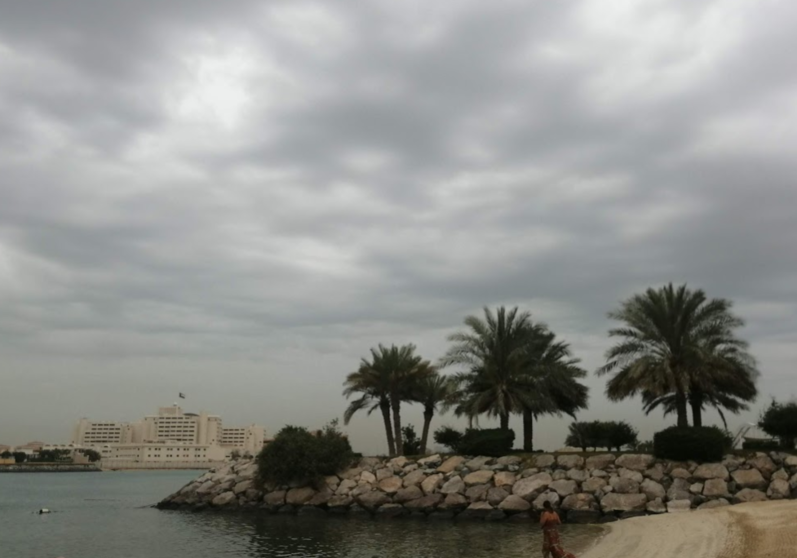 Nubes en el cielo de Abu Dhabi. (EL CORREO)