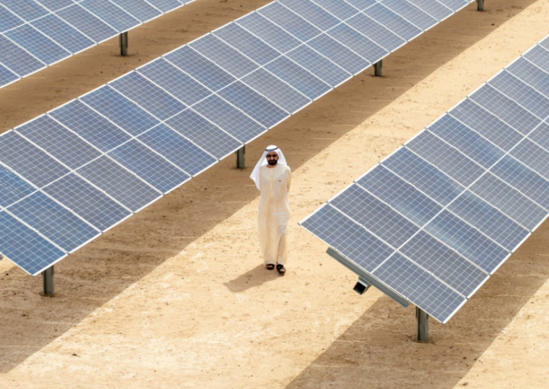 Parque solar de Dubai. (Dubai Media Office)