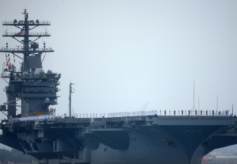  El portaaviones USS Nimitz. (Reuters)
