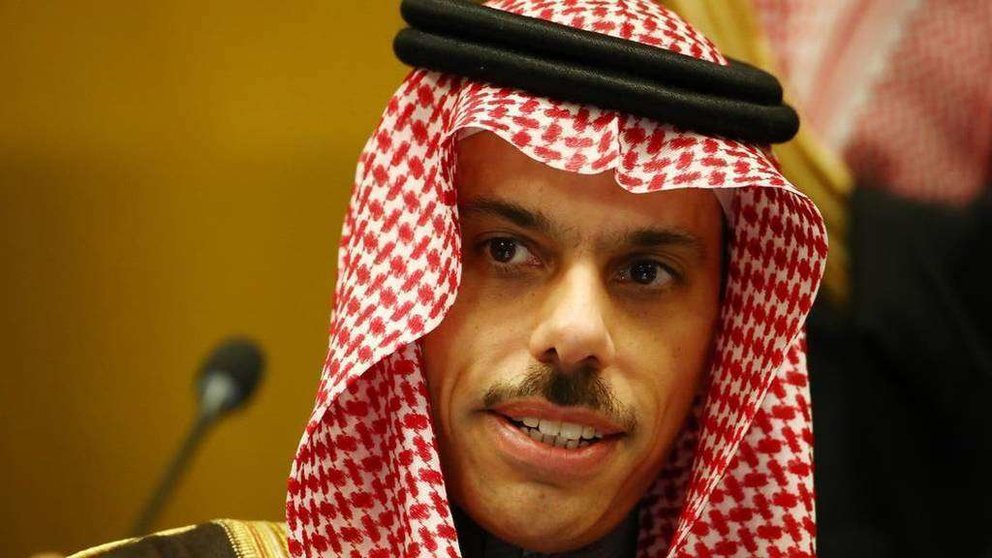 El ministro de Relaciones Exteriores de Arabia Saudita, Faisal bin Farhan. (Al Arabiya)