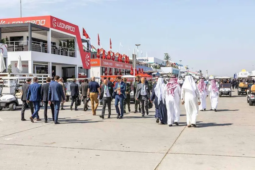 Una edición del Dubai Airshow. (WAM)