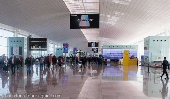 Una de las terminales del aeropuerto del Prat en Barcelona. (Fuente externa)