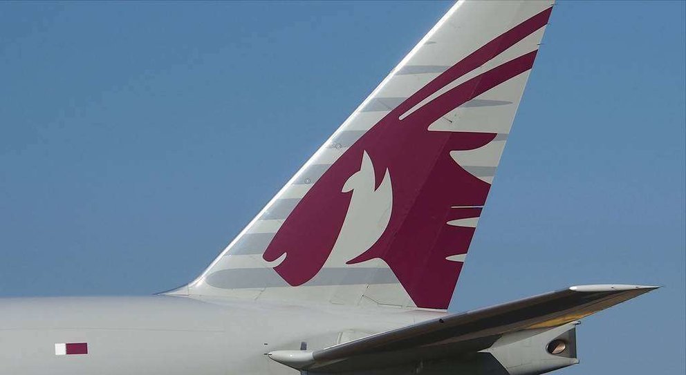 Detalle de un avion de Qatar Airways. (pxhere.com)