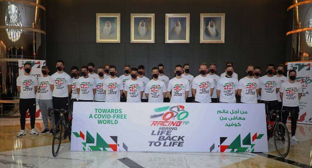 El UAE Team Emirates esta temporada. (WAM)