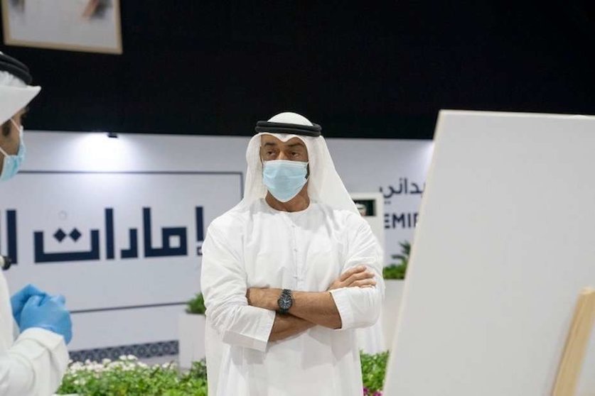 El príncipe heredero de Abu Dhabi en una foto de 2020.
