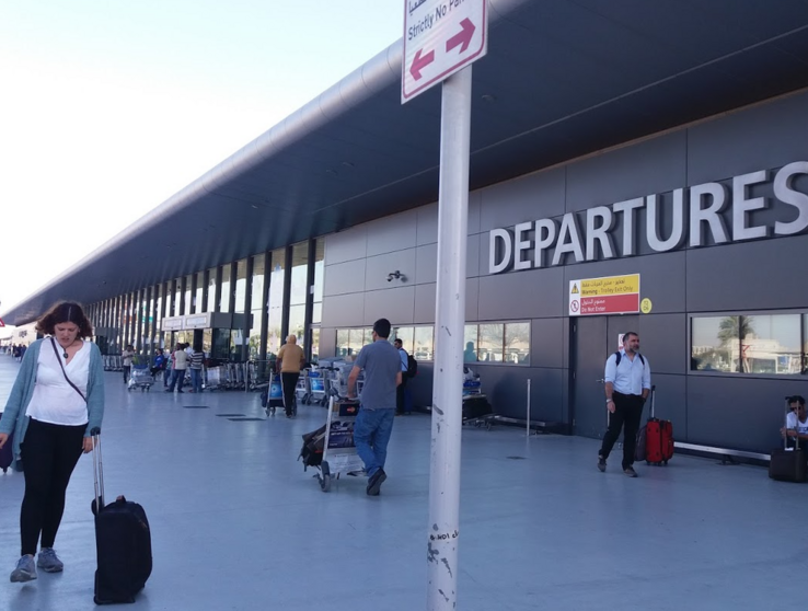 El aeropuerto Dubai World Central en el sur del emirato. (EL CORREO)