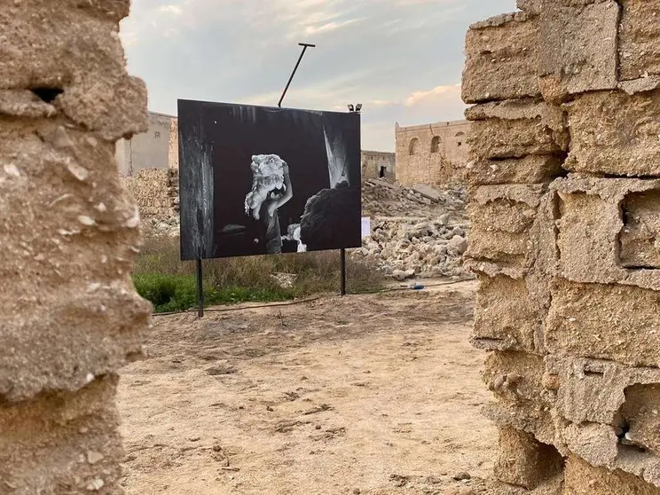 Una de las obras exhibidas en el Festival de RAK. (Fuente externa)