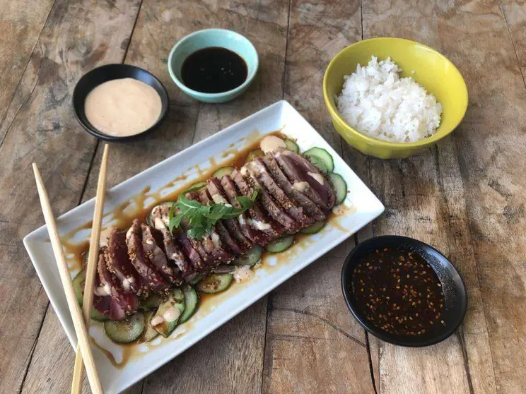 Atún con salsa de soja, una de las recetas de Las recetas del expatriado.