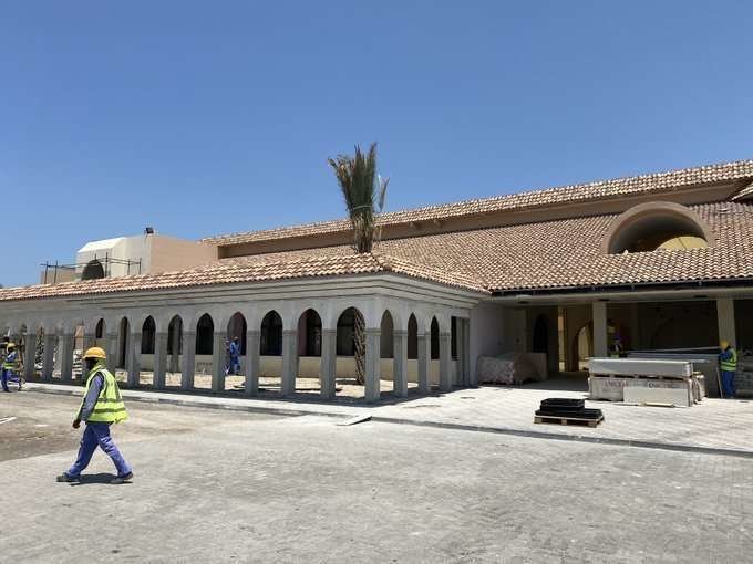 La sede de la Escuela Española de Abu Dhabi se encuentra lista en Al Bateen para comenzar las clases el próximo 1 de septiembre. (Cedida) 