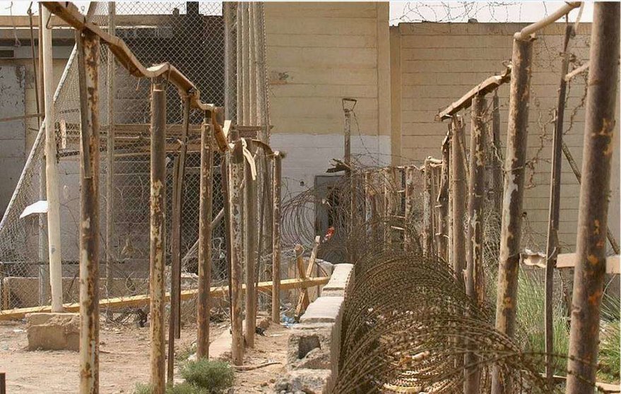Cárcel de Abu Graib, hoy desaparecida, donde fue hallado muerto en 1988 en una cámara frigorífica el marido iraquí de la canciller de la Embajada de España en Bagdad. (www.npr.org)