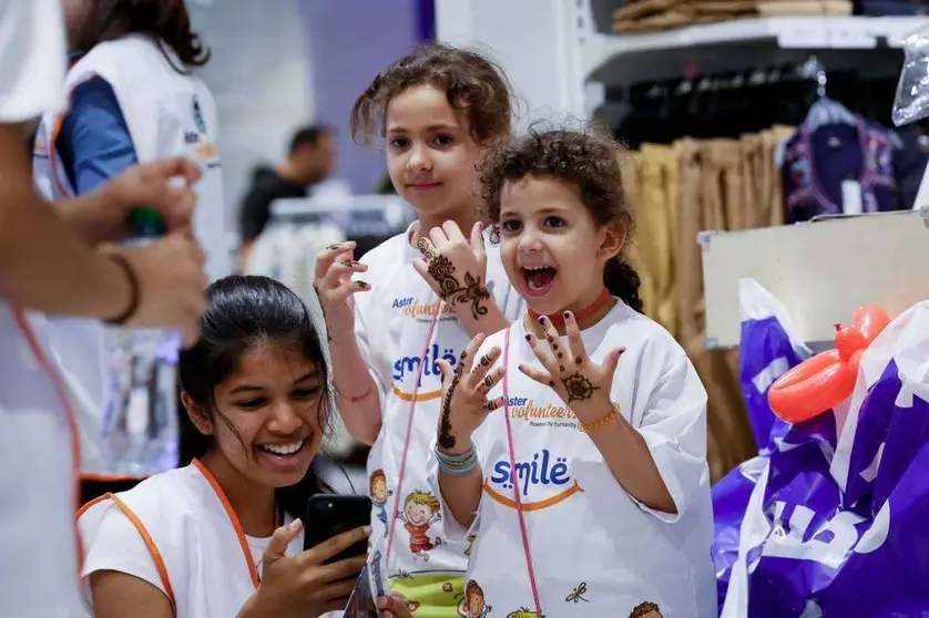 Niñas sonríen en una pasada edición del programa 'Smile'.