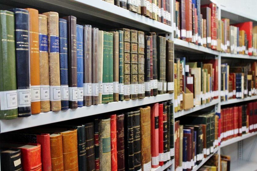 Fondos en la Biblioteca Islámica de la AECID en Madrid. (madridmayrit)