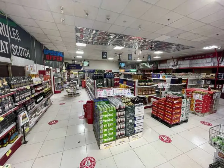 Tienda de Centaurus en Ras Al Khaimah. (EL CORREO)