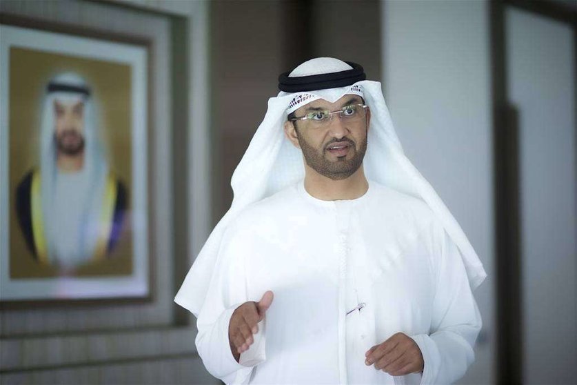 Sultan Al Jaber, ministro de Industria y Tecnología Avanzada y presidente de la Junta de Fideicomisarios de MBZUAI.