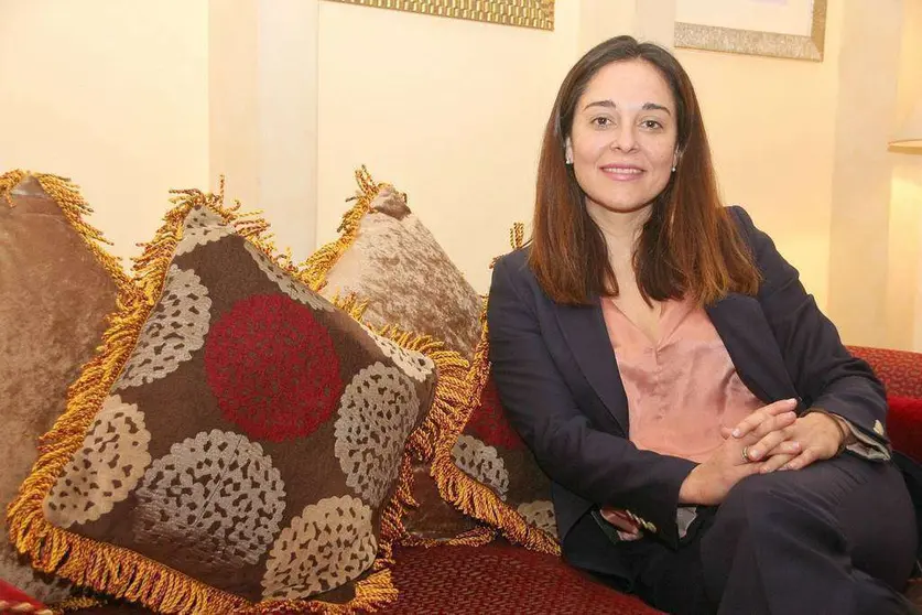 La abogada española afincada en Emiratos María Rubert. (EL CORREO)