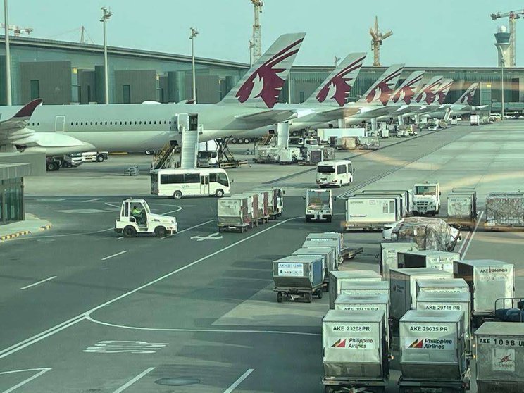 Aeropuerto Internacional de Doha sede de Qatar Airways. (EL CORREO)