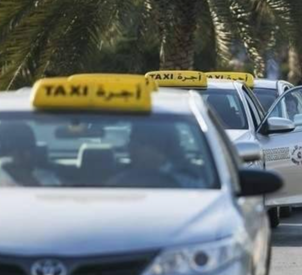 Taxis en Abu Dhabi. (Twitter)