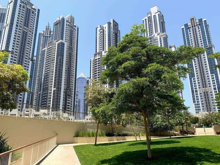 Una imagen de Business Bay de Dubai. (EL CORREO)