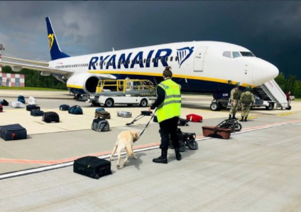 Un avión de Ryanair. (Twitter)