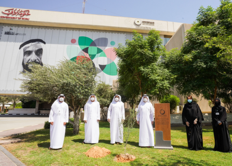 Un evento en Emiratos Árabes durante la pandemia. (Dubai Media Office)