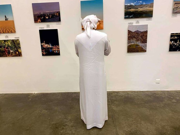 Una exhibición artística en Dubai. (EL CORREO)
