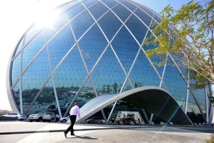 Sede central de Aldar Properties en Abu Dhabi. (Fuente externa)