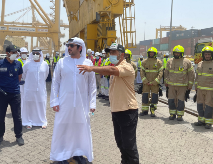 El jeque Maktoum bin Mohammed bin Rashid Al Maktoum, gobernador adjunto de Dubai. (Dubai Media Office) 