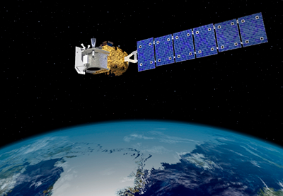 Uno de los satélites de Orbital ATK, que colabora con Masdar en el laboratorio espacial de Abu Dhabi. (Orbital ATK)