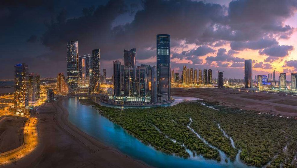 Una imagen de la capital de Emiratos Árabes Unidos. (WAM)