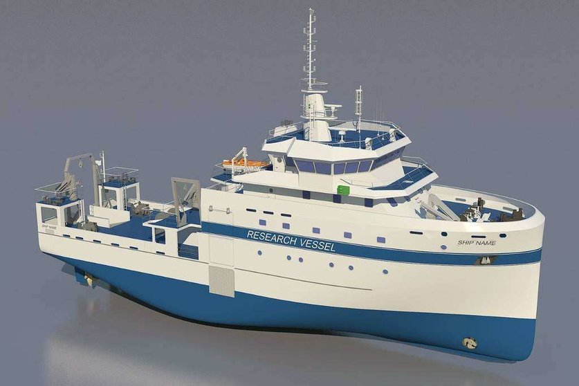 Prototipo del buque de investigación pesquera y conservación marina. (WAM)