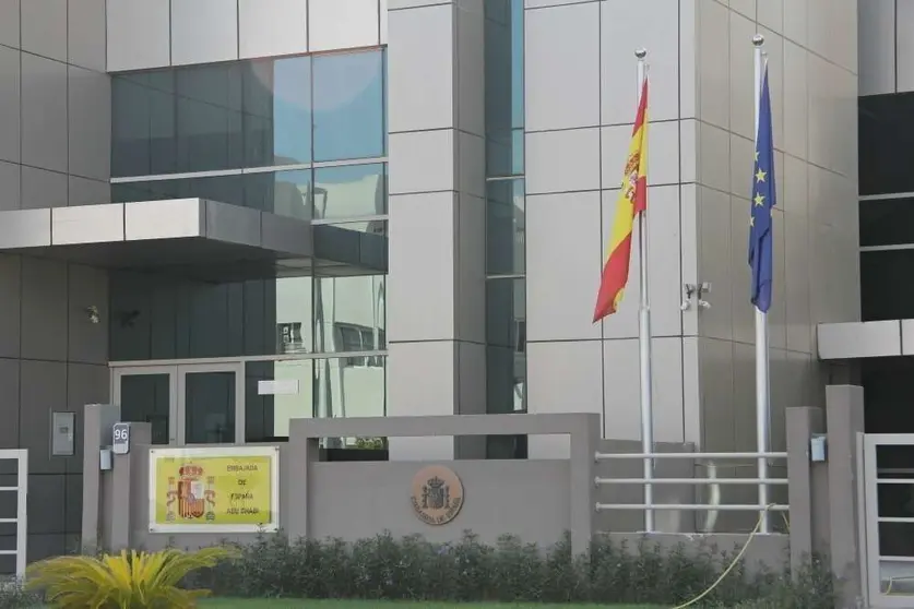 Sede de la Embajada de España en Abu Dhabi. (EL CORREO)