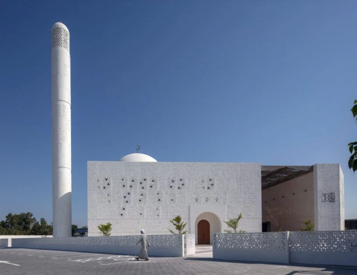 Una imagen de la nueva mezquita en Al Quoz de Dubai. (Fuente externa)