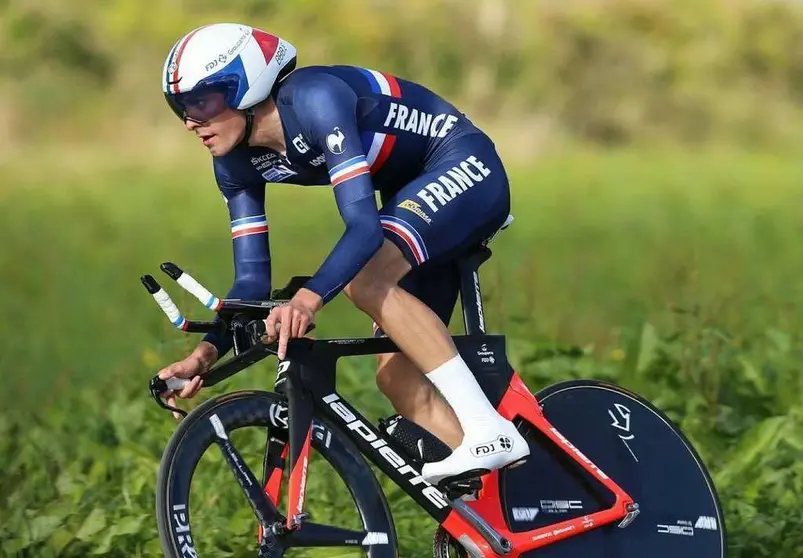 El joven ciclista francés. (WAM)