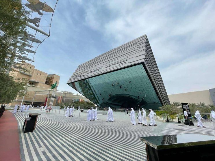 El Pabellón de Arabia Saudita permanecerá en en la Ciudad de la Expo. (EL CORREO)