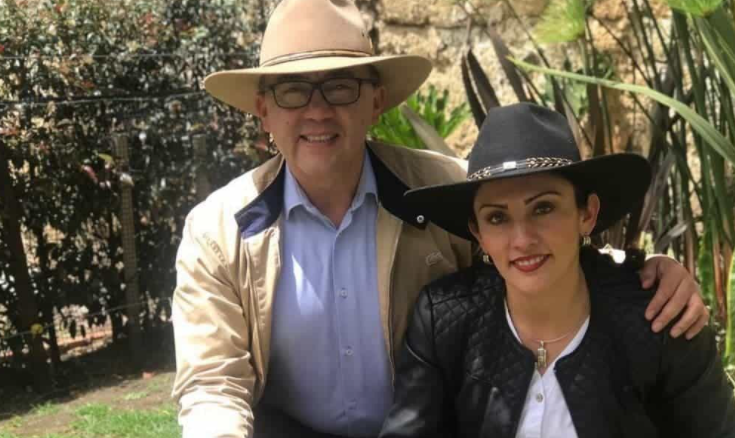 El alcalde de Sogamoso, Rigoberto Alfonso Pérez, y la gestora social de la ciudad, Sandra Milena López Casallas. (Fuente externa)