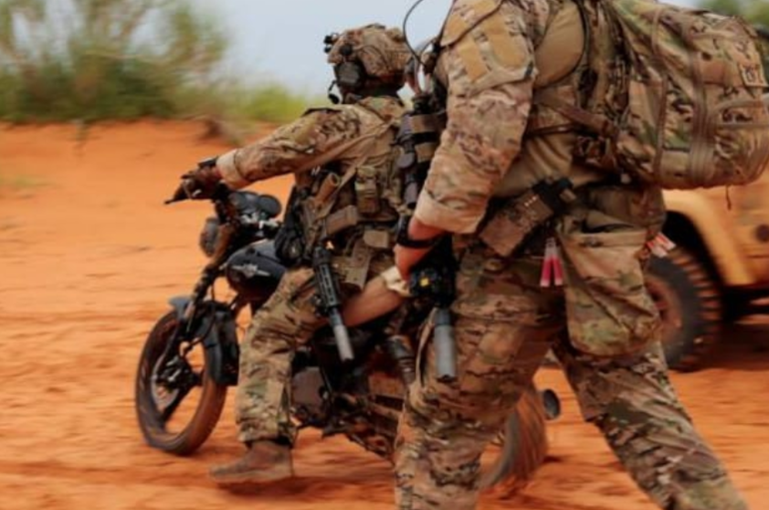 Soldados en Níger. (Fuente externa)