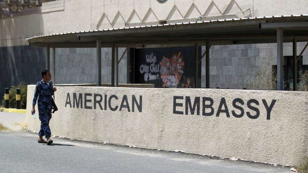 La Embajada de EEUU en Yemen. (Al Arabiya)